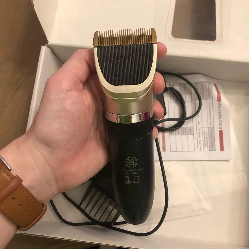 MounTEK Rechargeable Professional Dog Cat Grooming Razor Clippers